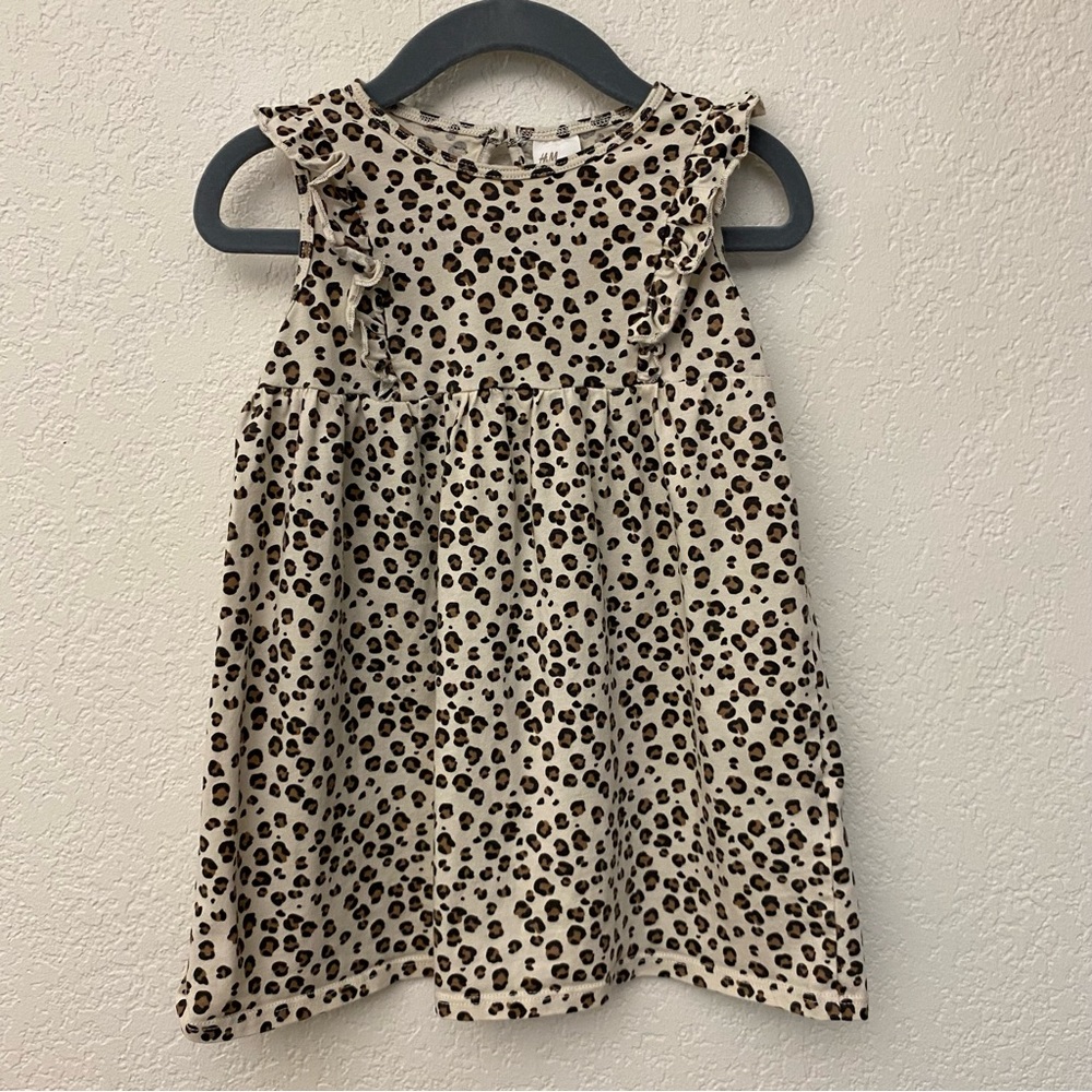 H&M Cheetah Print Dress Size 2T